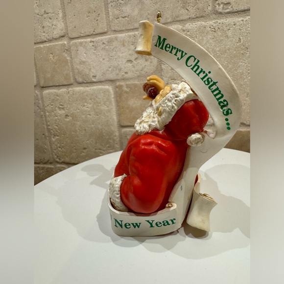 Vintage 1949 Coca Cola Collectable Santa Claus Ornament - Picture 5 of 8